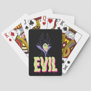 Maleficent The Evil One Playing Cards