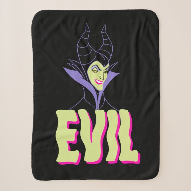 Maleficent | The Evil One Sherpa Blanket (Front)