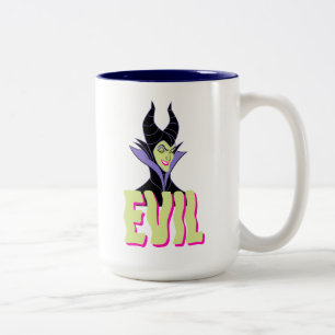 Maleficent   The Evil One Two-Tone Coffee Mug