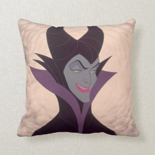 Maleficent   With a Smile? Throw Pillow