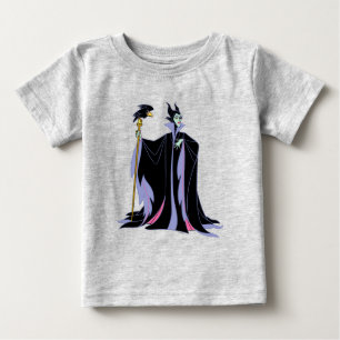 Maleficent With Diablo Baby T-Shirt
