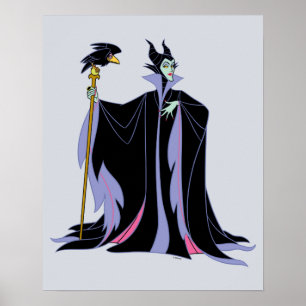 Maleficent   With Diablo Poster