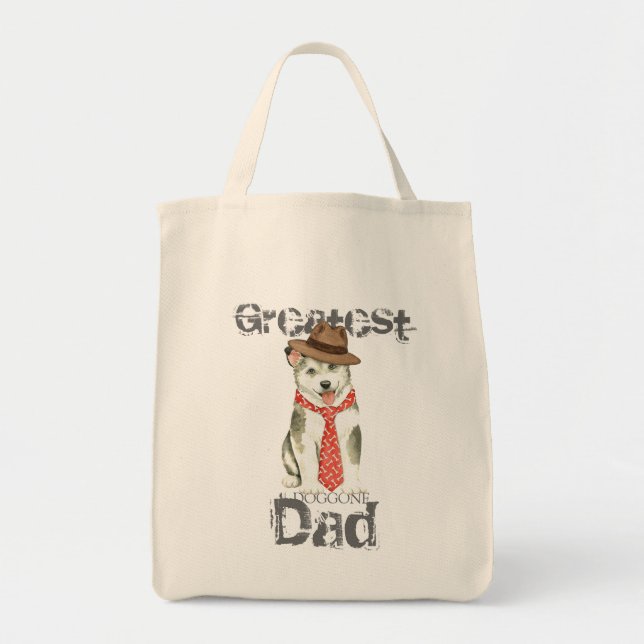 Malemute Dad Tote Bag (Front)