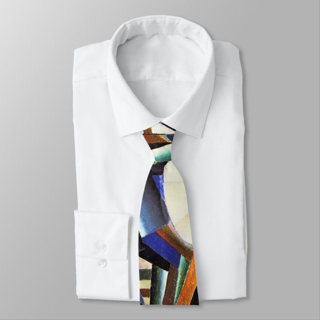 Malevich Kazimir The Knifegrinder Tie (Tied)