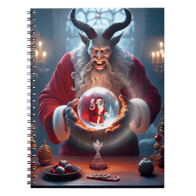 Malevolent Vision - Spiral Photo Notebook (Front)