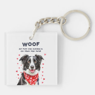 Malheur à vous plus que la frontière Collie Coeur 