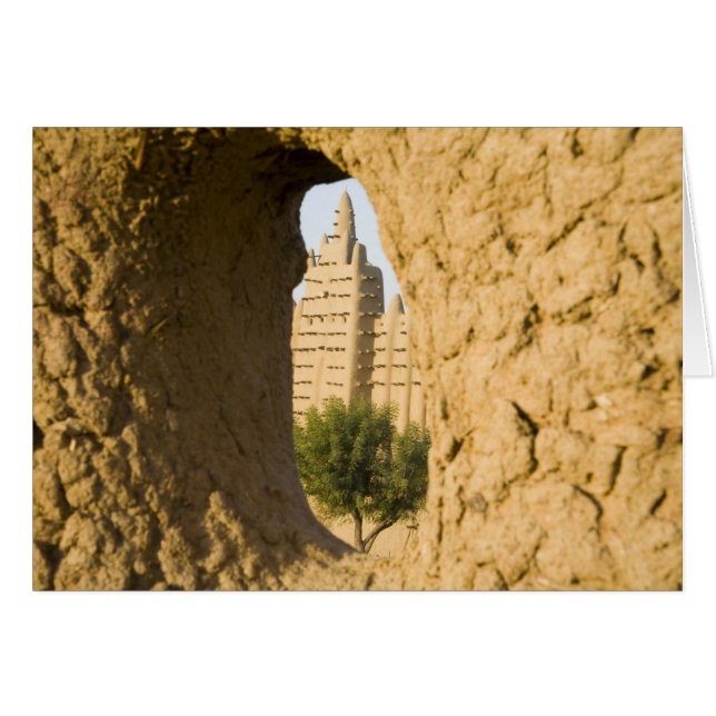 Mali, Djenne. Grand Mosque 2 (Front Horizontal)