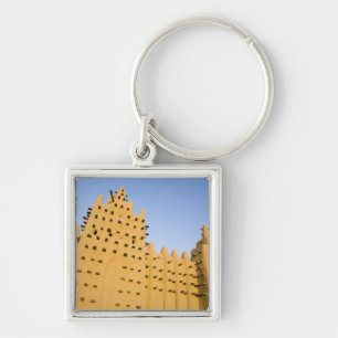 Mali, Djenne. Grand Mosque Keychain