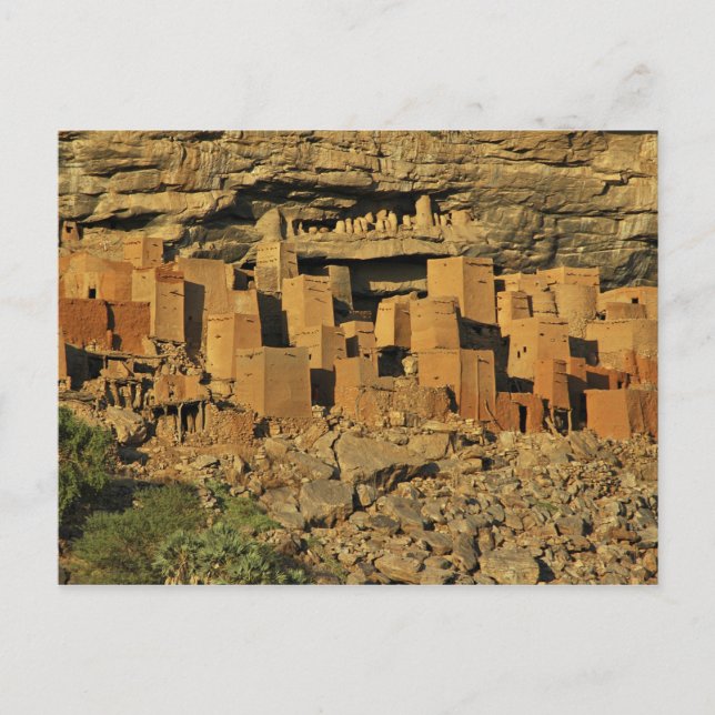MALI, Dogon Lands. Traditional Tellem malian Postcard (Front)