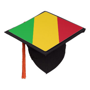 Mali Flag Graduation Cap Topper
