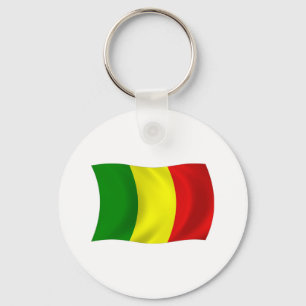 Mali Flag Keychain
