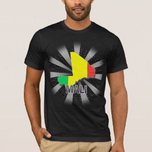 Mali Flag Map 2.0 T-Shirt
