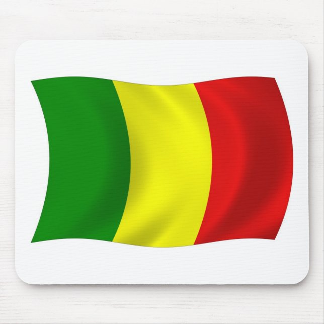 Mali Flag Mousepad (Front)