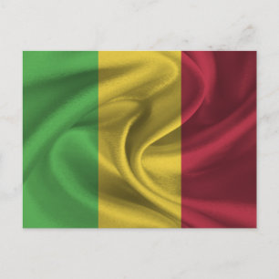 Mali Flag Postcard