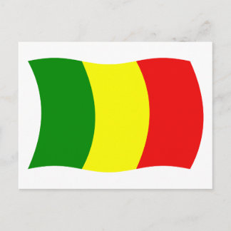 Mali Flag Postcard