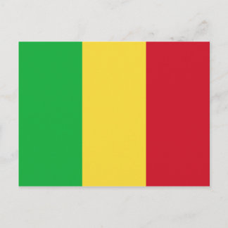 Mali Flag Postcard