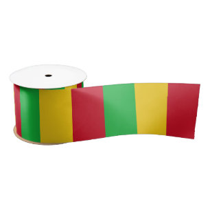Mali Flag Satin Ribbon