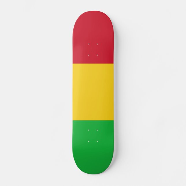 Mali Flag Skateboard (Front)