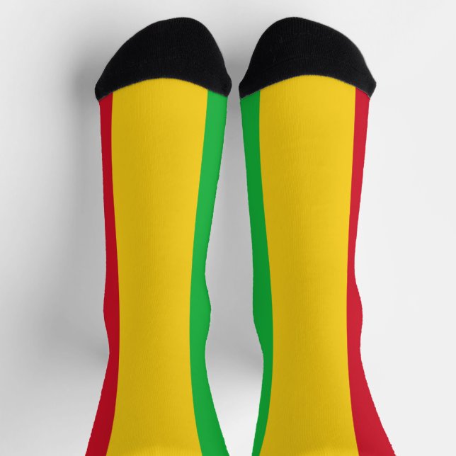 Mali Flag Socks (Top)