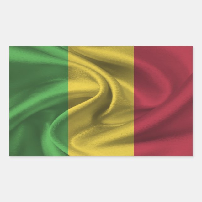 Mali Flag Sticker (Front)
