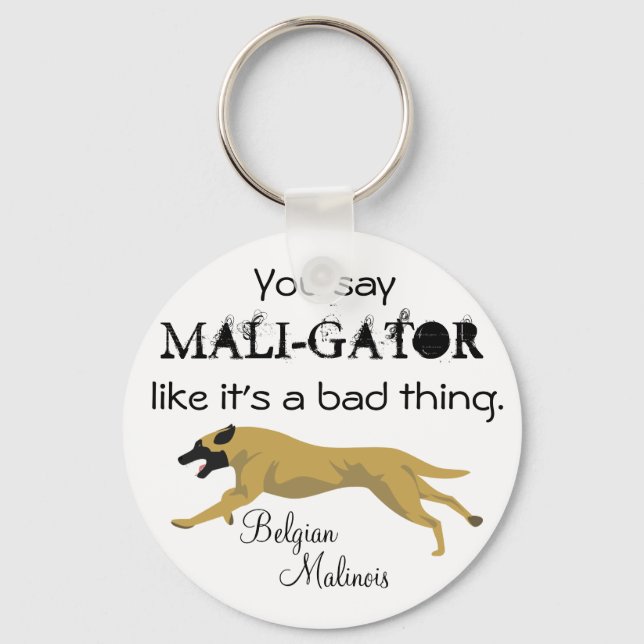Mali-Gator Keychain (Front)