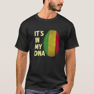 Mali In My Dna Malian Flag Team Mali T-Shirt