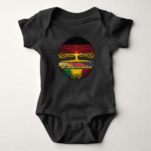 Mali Malisch Deutsch Deutschland Baum Wurzel Baby Bodysuit