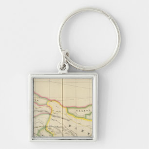Mali Mauritania and Burkina, Africa Keychain