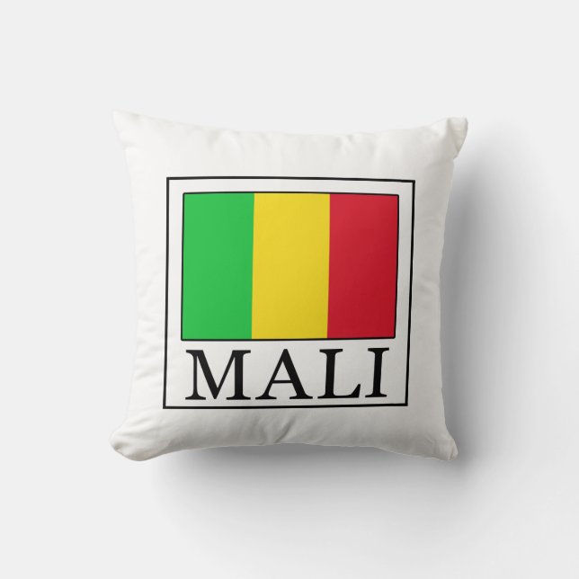 Mali Throw Pillow (Front)