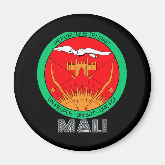 Malian Emblem Magnet (Front)