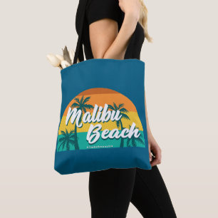 Malibu Beach California Tote Bag