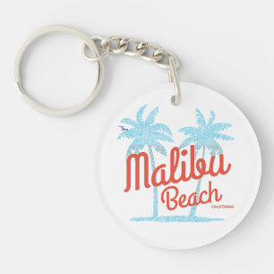 Malibu Beach California Vacances USA Vintage Faded