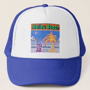 "Malibu Beach" Surfer Hat