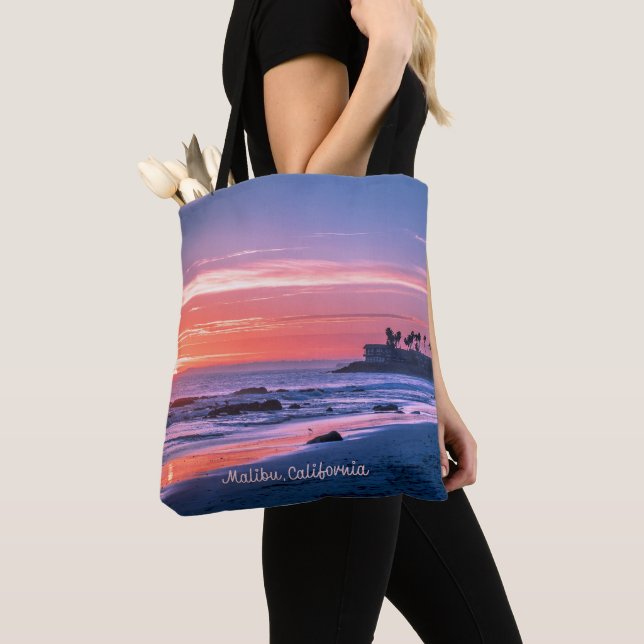 Malibu, CA picturesque photograph Tote Bag (Close Up)