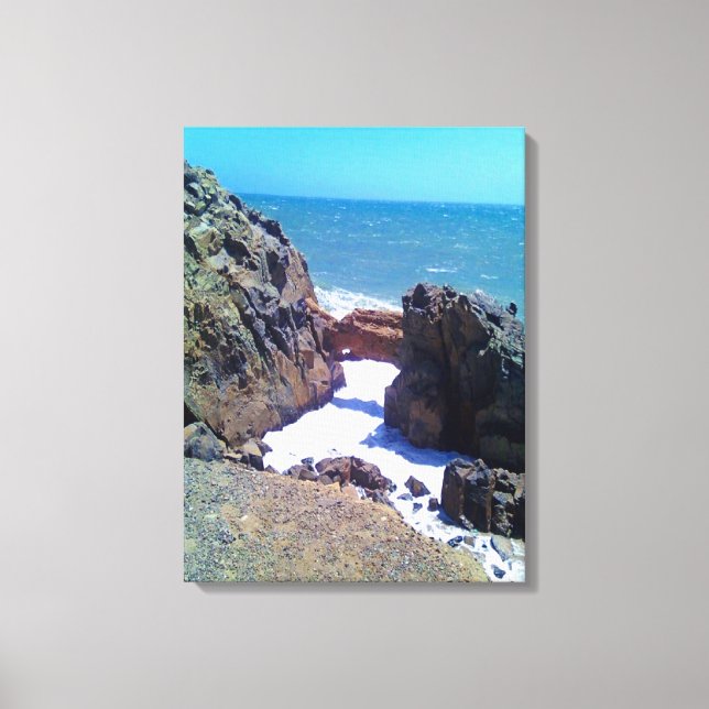 Malibu California Canvas Print (Front)
