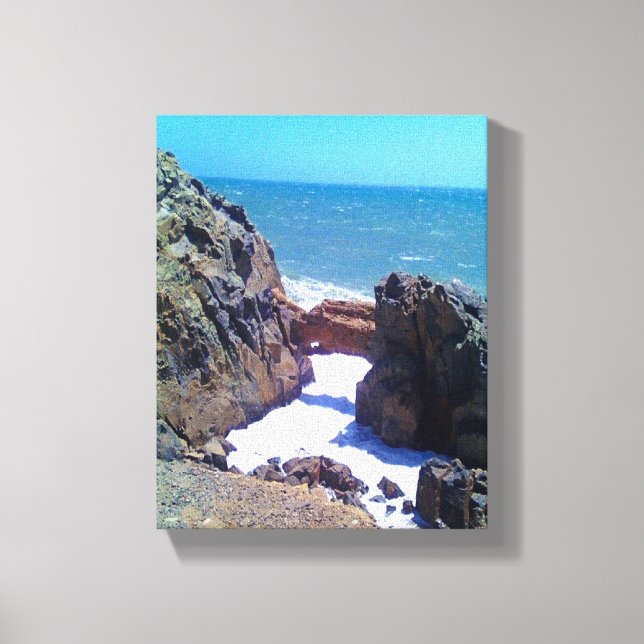 Malibu California Canvas Print (Front)