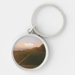 Malibu, California Road Trip Keychain