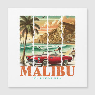 Malibu California - Sports Car Scenic Coastal View