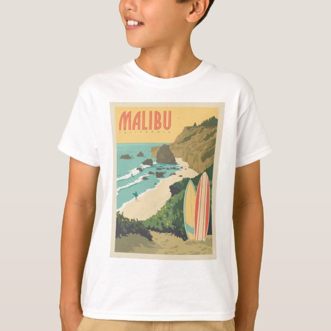 Malibu, California T-Shirt (Front)