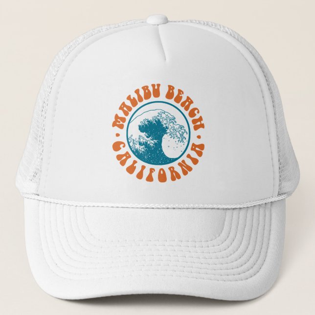 Malibu California Trucker Hat (Front)