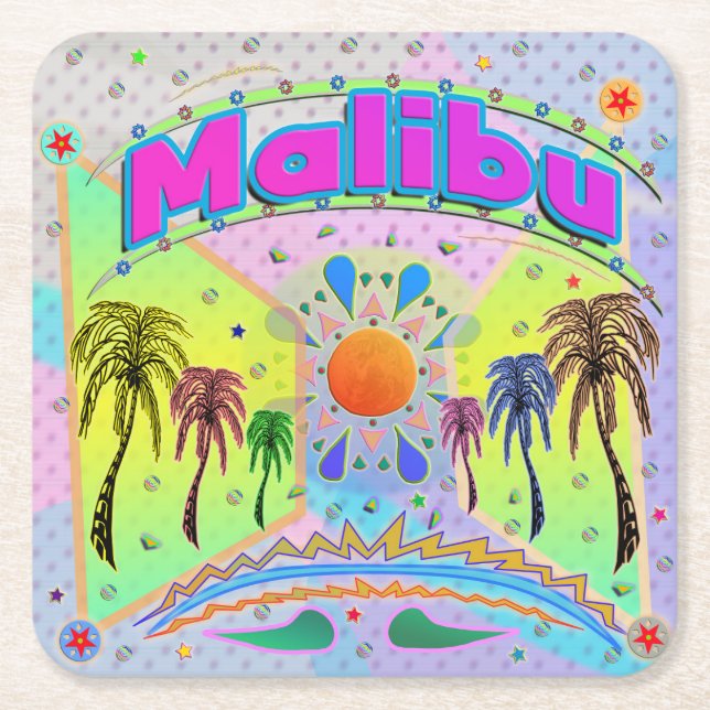 Malibu Calm Desire Coaster (Front)