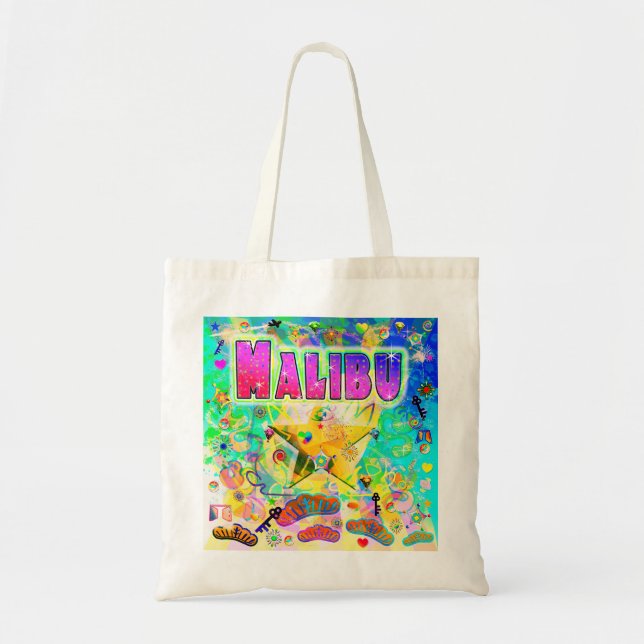 Malibu Epoch Hour Tote Bag (Front)