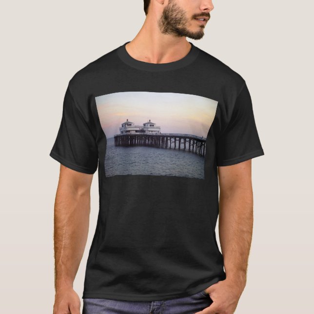 Malibu Fishing Pier T-Shirt (Front)