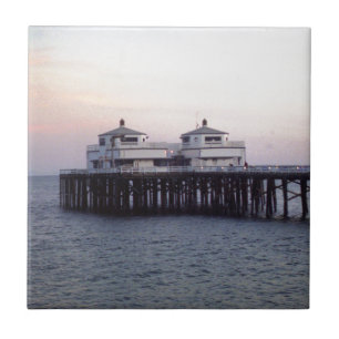 Malibu Fishing Pier Tile