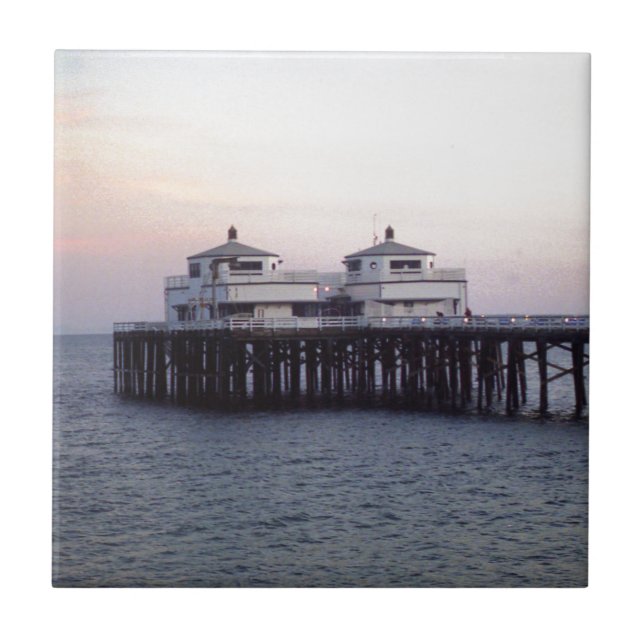 Malibu Fishing Pier Tile (Front)