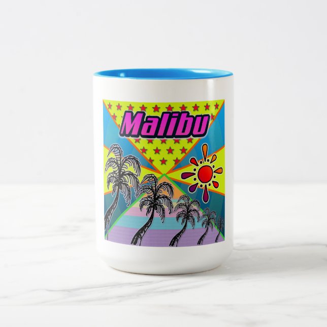 Malibu Freedom Mug Cup (Center)