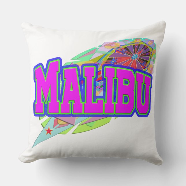 Malibu Future Pillow (Front)