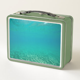 Malibu Gem Retro Lunchbox with underwater images