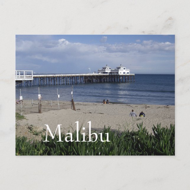 Malibu Pier, California Postcard (Front)