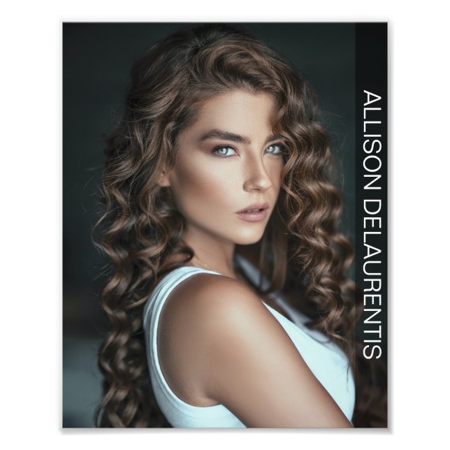 Malibu Ridge Promo Headshot Photo Print (Front)